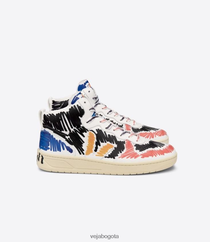 Veja X Z6JRPR240v-15 cuero marni negro