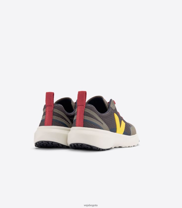 Veja Z6JRPR375cordones elásticos canarios alveomesh grafito tónico
