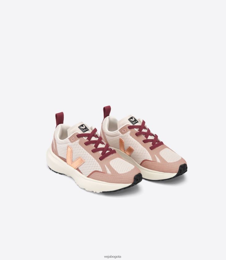 Veja Z6JRPR385cordones elásticos canarios alveomesh venus natural