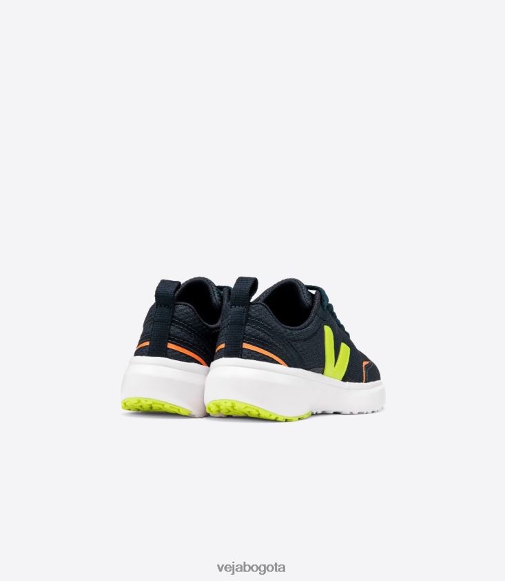 Veja Z6JRPR389cordones canarios alveomesh nautico jaune fluo