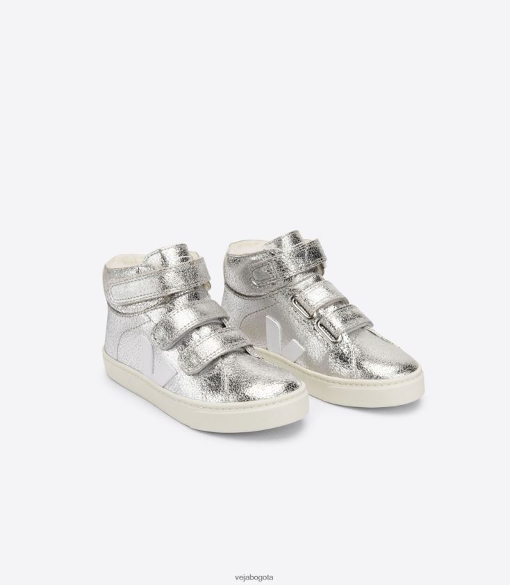 Veja Z6JRPR318esplar medio pelo plata blanco