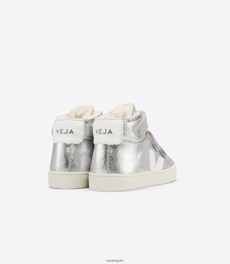 Veja Z6JRPR318esplar medio pelo plata blanco