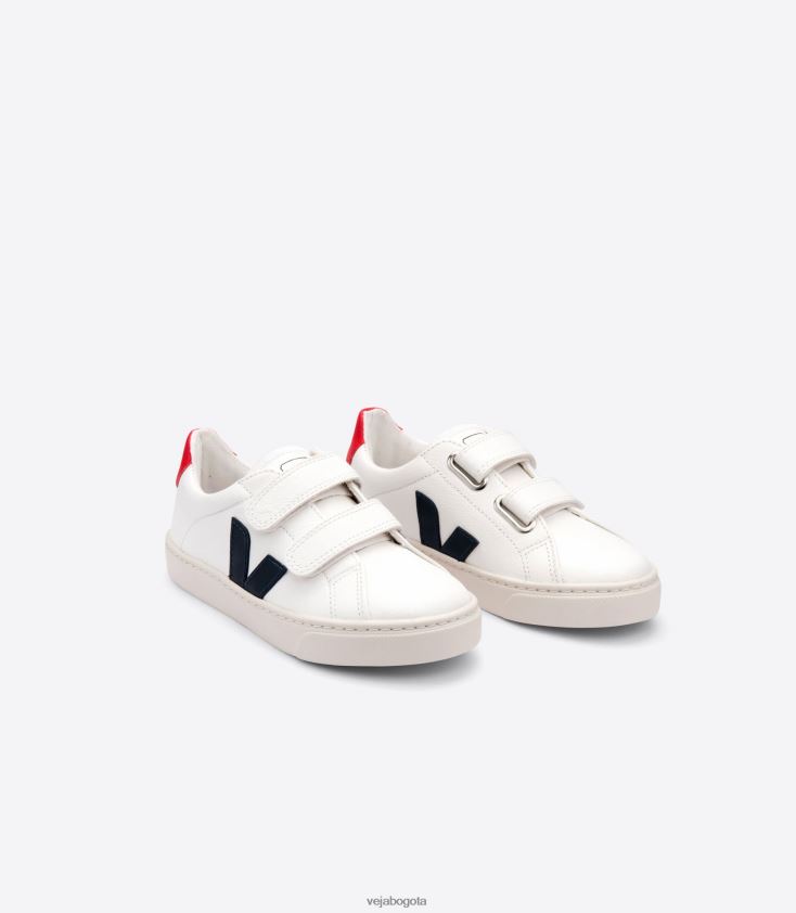 Veja Z6JRPR321esplar cuero sin cromo blanco nautico pekin