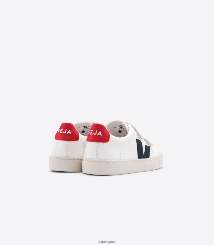 Veja Z6JRPR321esplar cuero sin cromo blanco nautico pekin