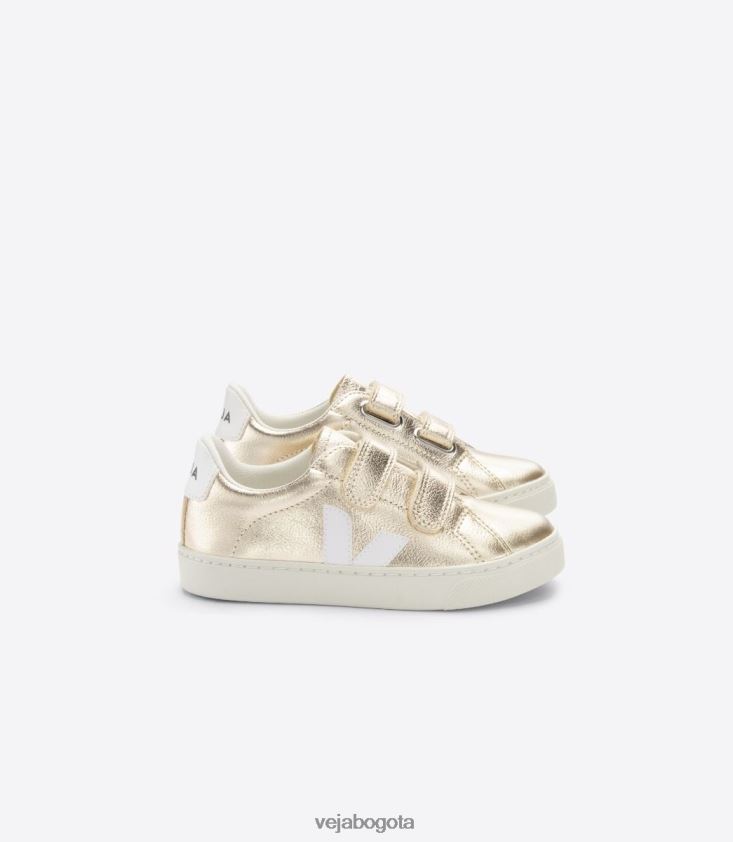 Veja Z6JRPR327esplar cuero sin cromo platinado blanco