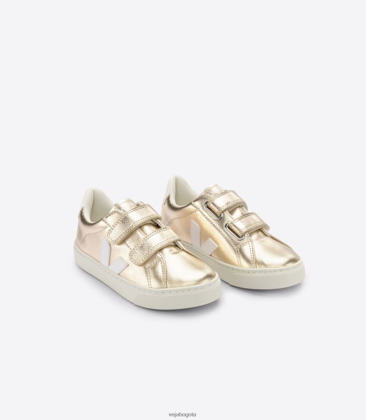 Veja Z6JRPR327esplar cuero sin cromo platinado blanco