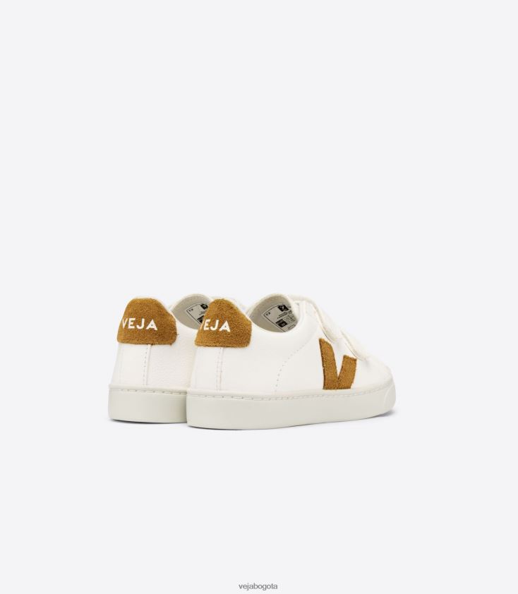 Veja Z6JRPR328esplar cuero sin cromo blanco camel