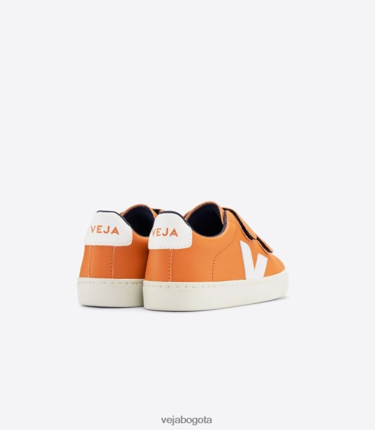 Veja Z6JRPR333esplar cuero sin cromo calabaza blanco
