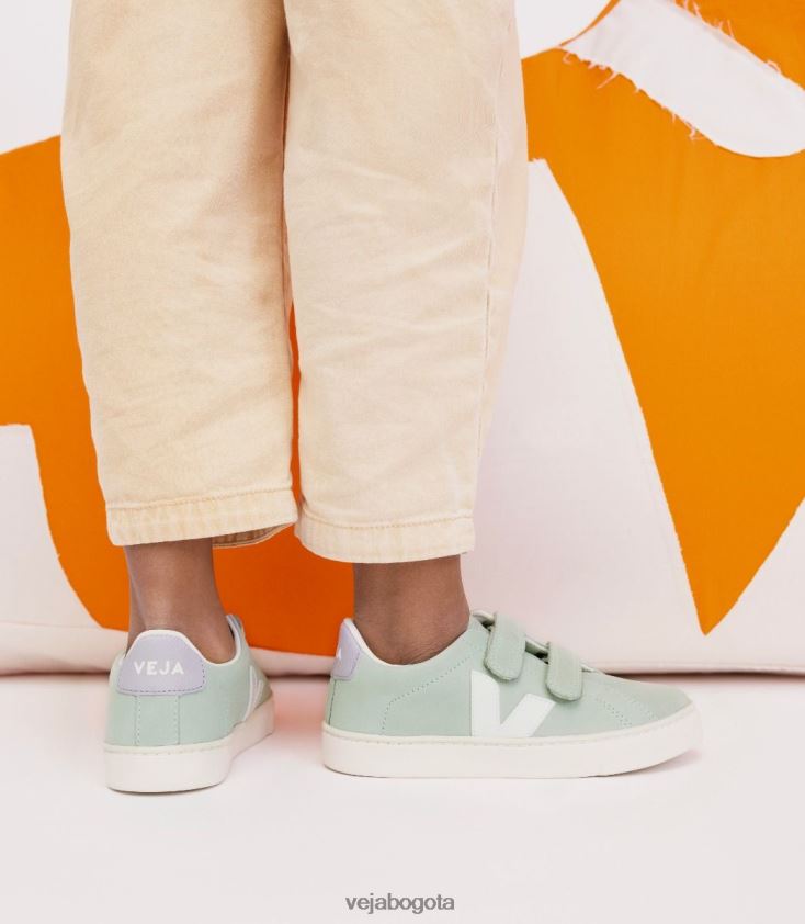 Veja Z6JRPR340esplar nubuck matcha blanco