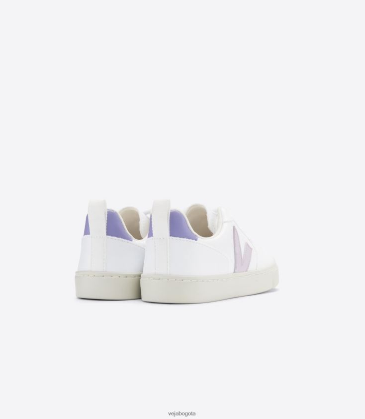 Veja Z6JRPR369v-10 cordones cwl blanco parme lavande