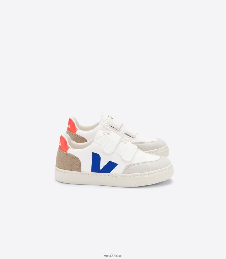 Veja Z6JRPR303v-12 cuero sin cromo blanco multico miel