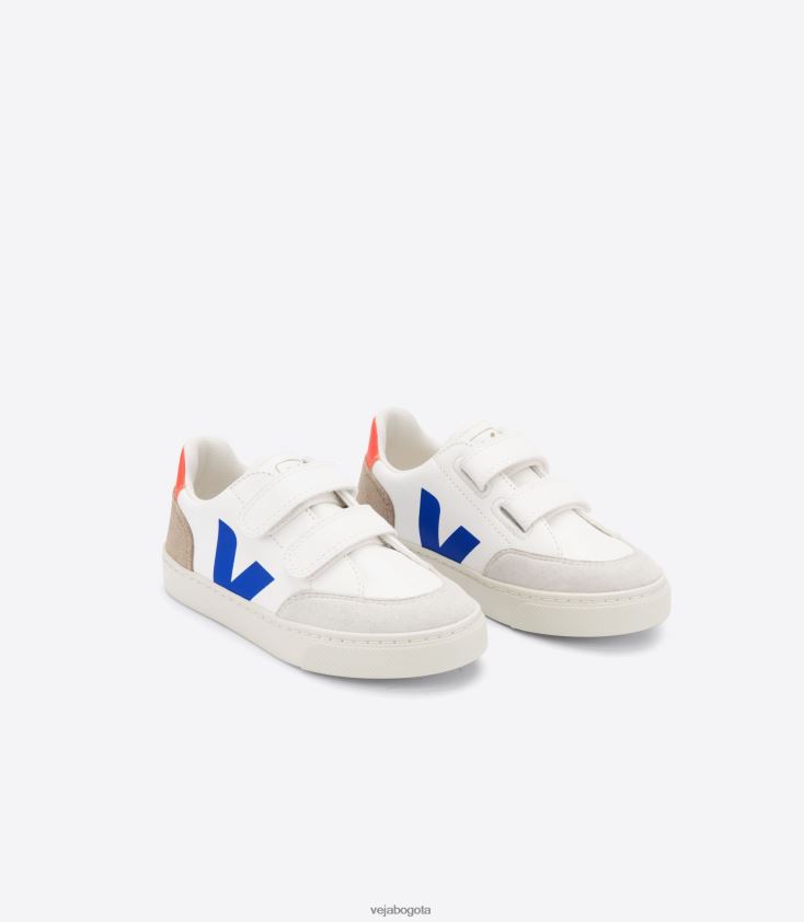 Veja Z6JRPR303v-12 cuero sin cromo blanco multico miel