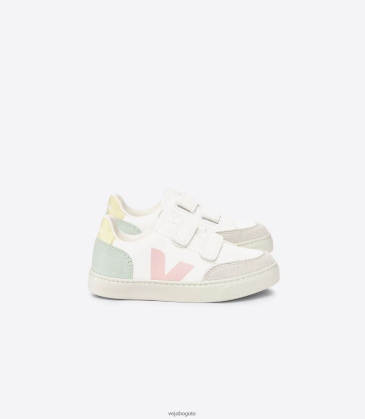 Veja Z6JRPR304v-12 cuero sin cromo blanco multico jade